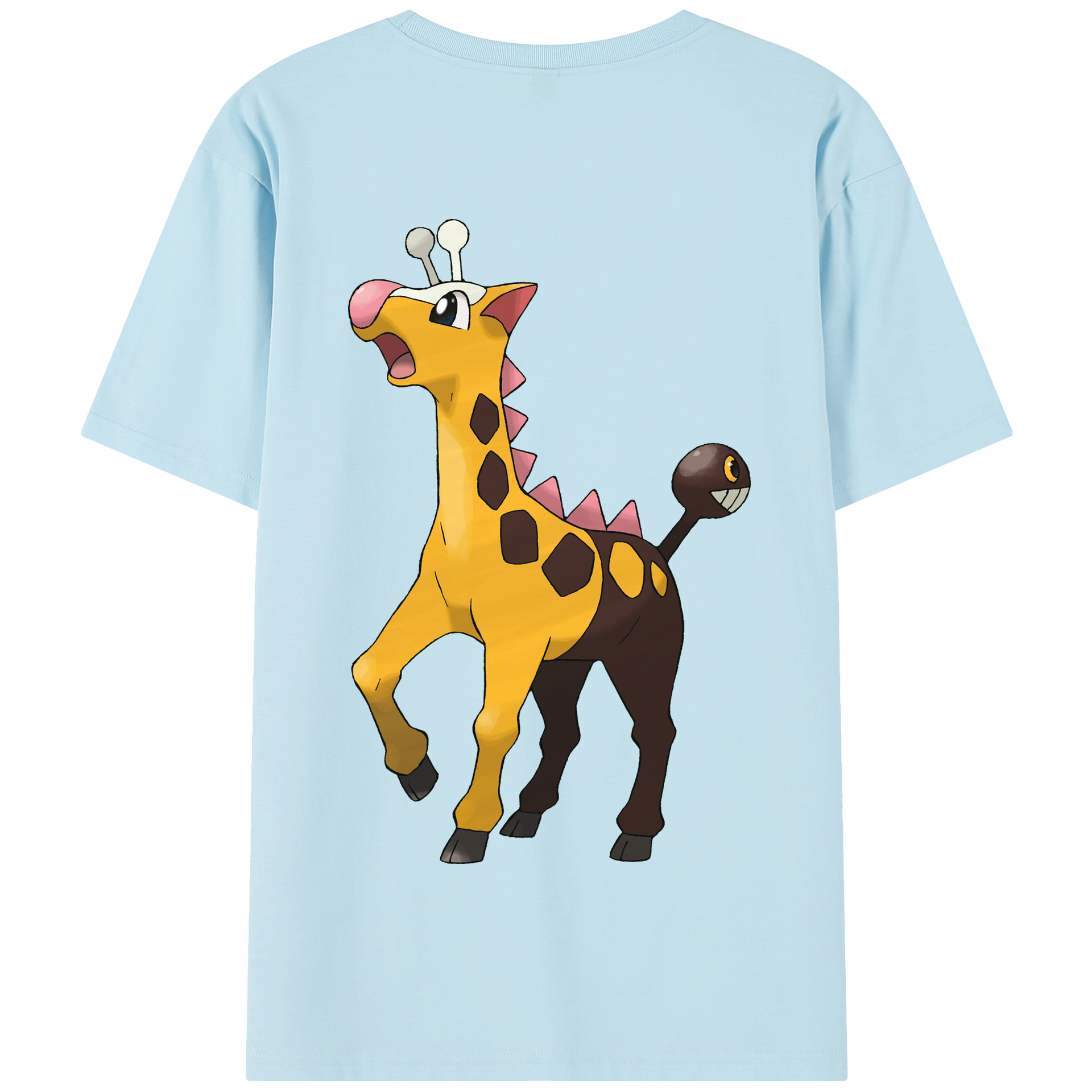 （画像用） ポケットモンスター Pokémon 綿100％半袖Tシャツ（背面プリント）
